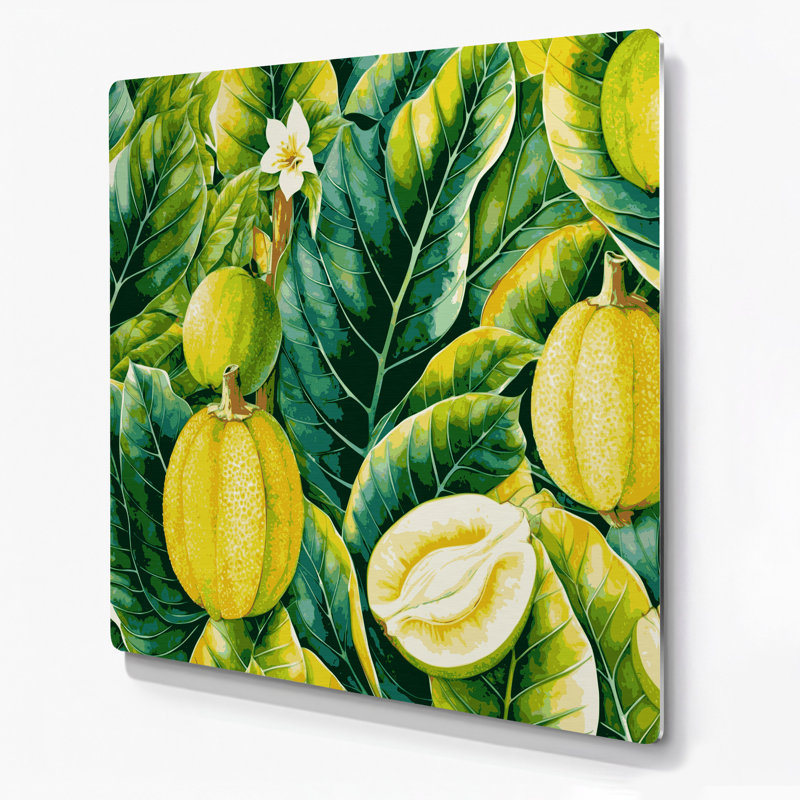 Art mural Hawaiian, H 12 po x l 12 po