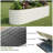Galvanized Metal Oval Raised Garden Bed - Planter Box for Vegetables and Flowers-538762274-538762286