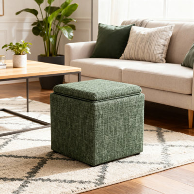 Repose-pieds avec rangement HomePop