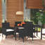 Ensemble de salle à manger de patio avec coussins 5 pièces Red Barrel Studio®-714088585-710451114-714093551