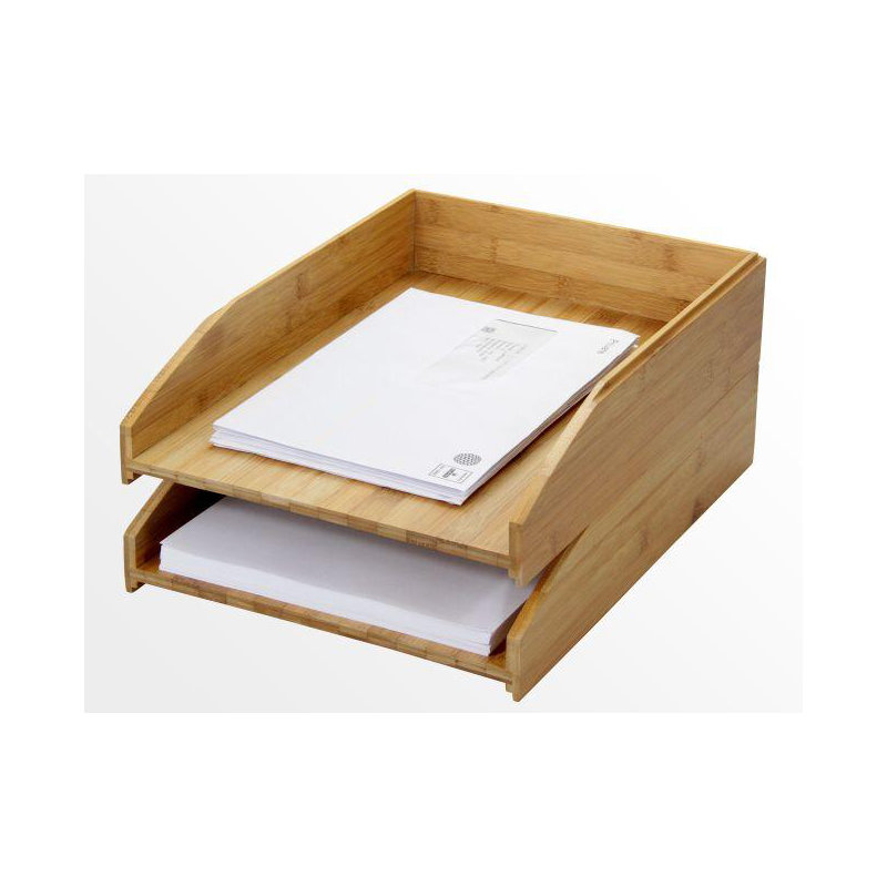 Wood Paper Organiser
