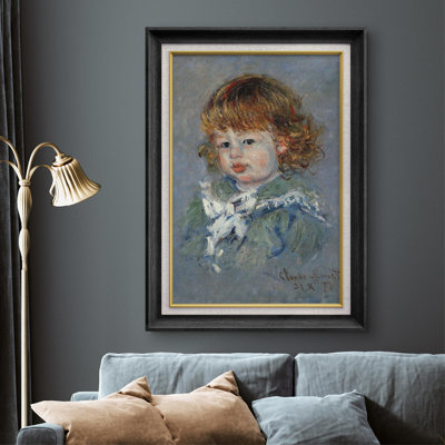" Jean-Pierre Hoschede (Bebe Jean) " by Claude Monet