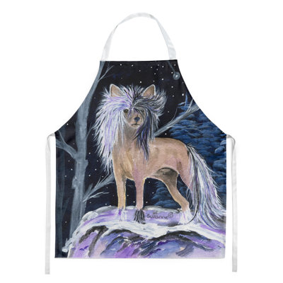 No Pattern Bib Apron