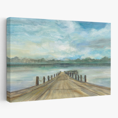 Lake Pier - Horizons, quais et nuages