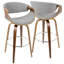 Tabouret de bar Mid-Century