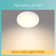 Philips LED Doris Ceiling Light 27K 17W IP44 (Single Pack)