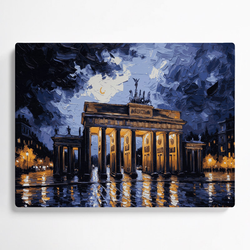 Art mural gris en villes, Berlin, Allemagne, H 240 po x l 288 po x P 0,05 po