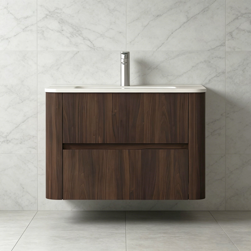Meuble-lavabo mural 30 po