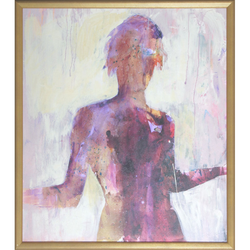 « c’est la vie ii », reproduction sur toile encadrée