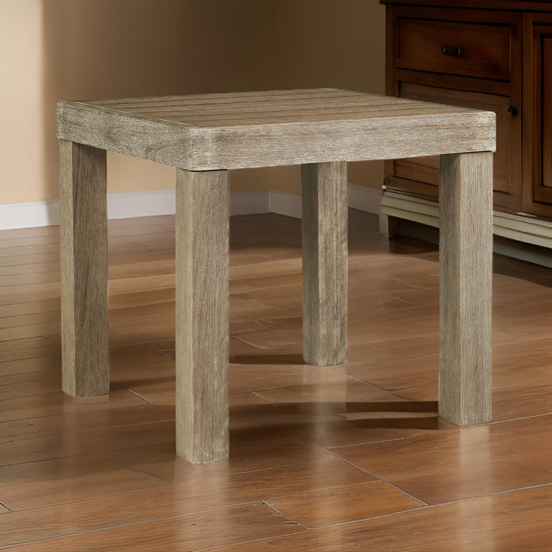Estebon Rectangular Outdoor Side Table , 22'' in. W 22.13'' in. D