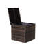 Boîte de rangement d'extérieur brune - Répond à vos besoins variés