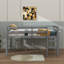 Twin Loft Bed With Guardrails And Ladder-1817474417