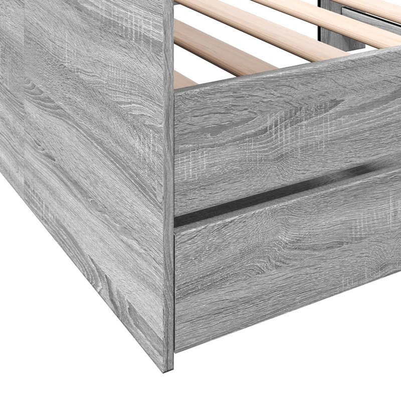 Patrocinio Daybed With Drawers, Grey Sonoma, Small Single (2'6)