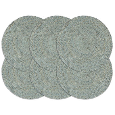 Quynh Jute Solid Colour Round Placemat