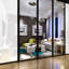 Window Film Frosted Stripes Design PVC-43273664