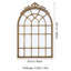 Metal Arch Mirror