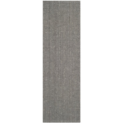 Alda Light Gray Hand-Woven Jute Rug