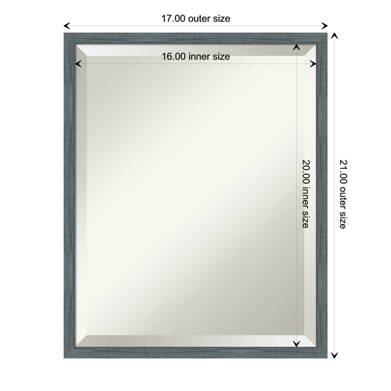 Swithun Mirror, 37" x 25"