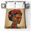 Couvre-lit matelassé Floral Illustration-126176696