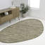 Tapis intérieur / extérieur beige / brun Omid-701718742