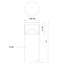 Dover LED Bollard Light-773240865