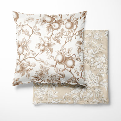 Coussin décoratif Toile 2 pièces - Coussin Orchard Toile