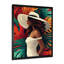  «Tropical African American Woman In Paradise II», décoration murale femme Pop Art-136038107-106106213