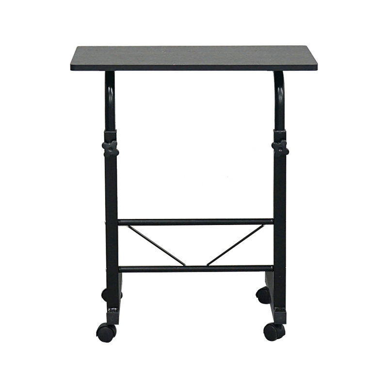 Convertisseur de bureau pour travailler debout réglable en hauteur Fienley, H 27,56 po x l 31,5 po x P 15,75 po, Noir