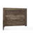 Rustic Brown Finish Twin Bed - Headboard, And Rails For Bedroom Place Wood Engineered Furniture Piece-1233208691-1233208688