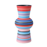 Happy 80's Handmade Ceramic / Porcelain Table Vase