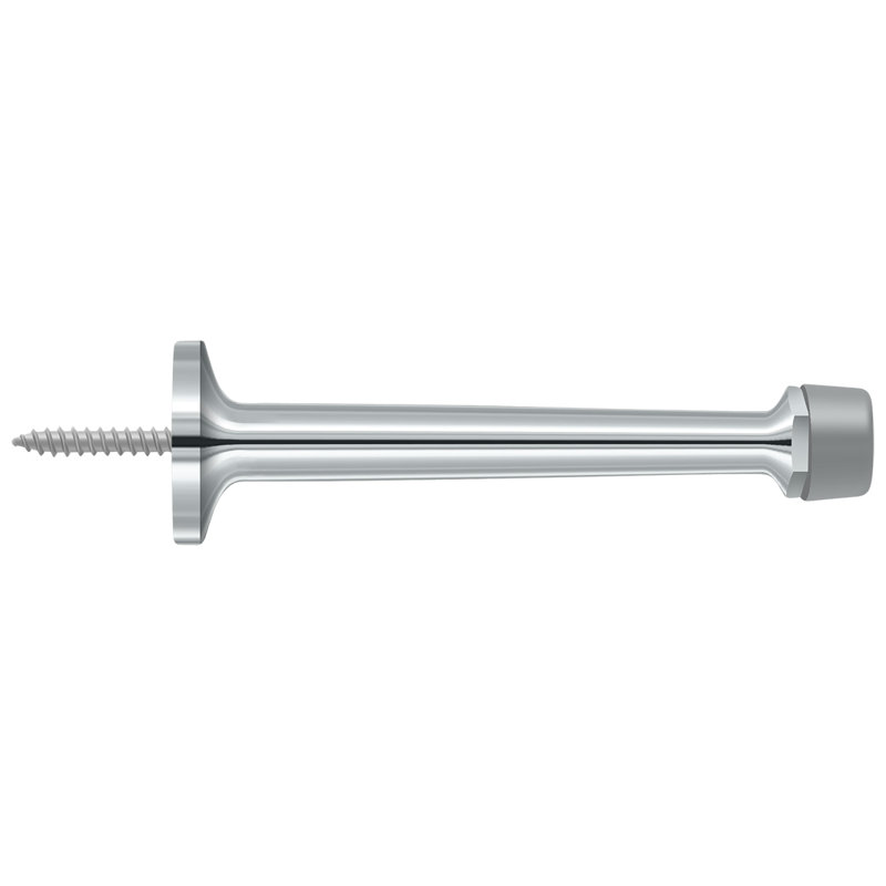 Kick Stop, PVD Polished Brass, 1.125" H x 4.25" W x 1.125" D