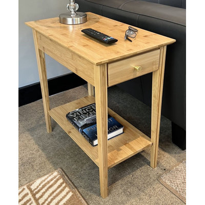 Amreece End Table with Storage