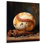 Baseball Minimalist Baseball Glove - impression d'art en métal Baseball