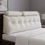 Wedge Headboard Pillow with Removable Cover and 2 Bolster Pillows-397609033