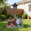 Statue chat pour jardin