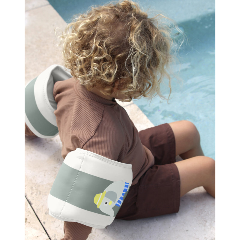 Kids Floaties: Eli the Elephant - Rayures vertes