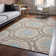 Premium Machine Washable Cerrito Khaki Rug