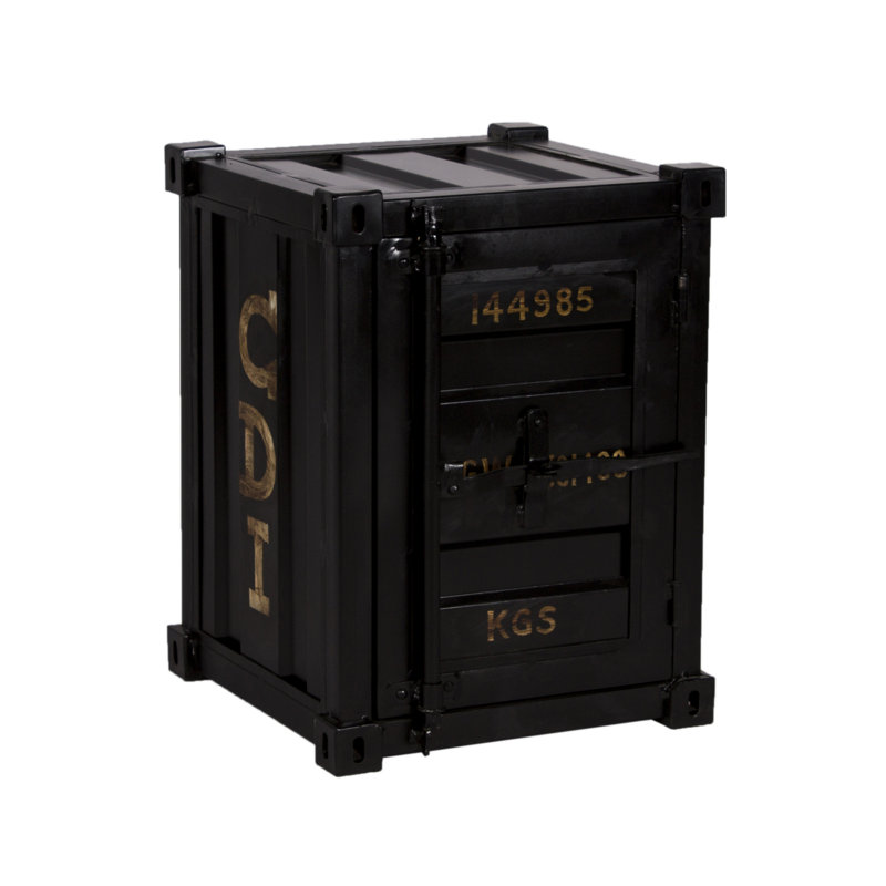 Mosquera 18'' W Metal Nightstand