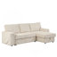 Canapé-lit modulaire avec sacs de rangement et 2 porte-gobelets Upholstery