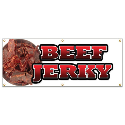 Beef Jerky Banner Sign