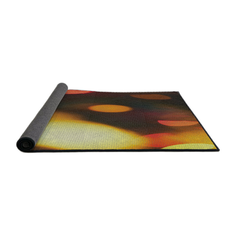 Tapis jaune Irfan, Rond 5 pi