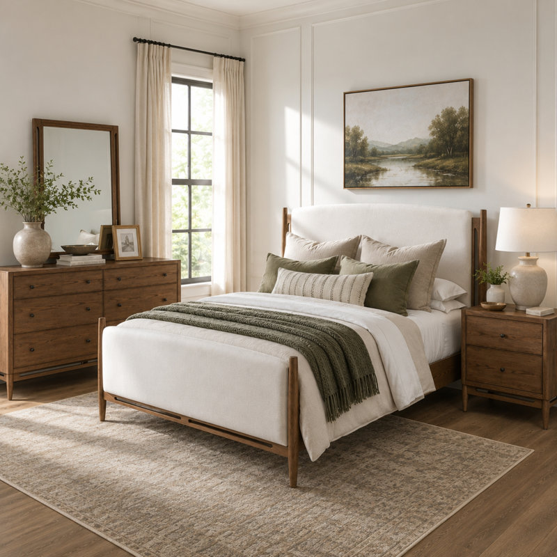 Remona 5PC Bedroom Set, Queen