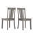 Alexa-Mae 6 - Person Solid Wood Top Four Leg Dining Set-201316663