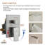Pressure-Balanced (Temperature And Volume) All-In-One Kit with Rough in-Valve-60199722