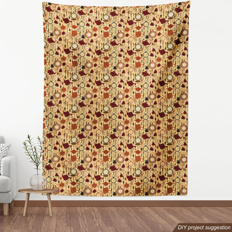 Tissu tea party, l 58 po x L 72 po