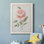 Grandiflora III - Peinture sur toile encadrée