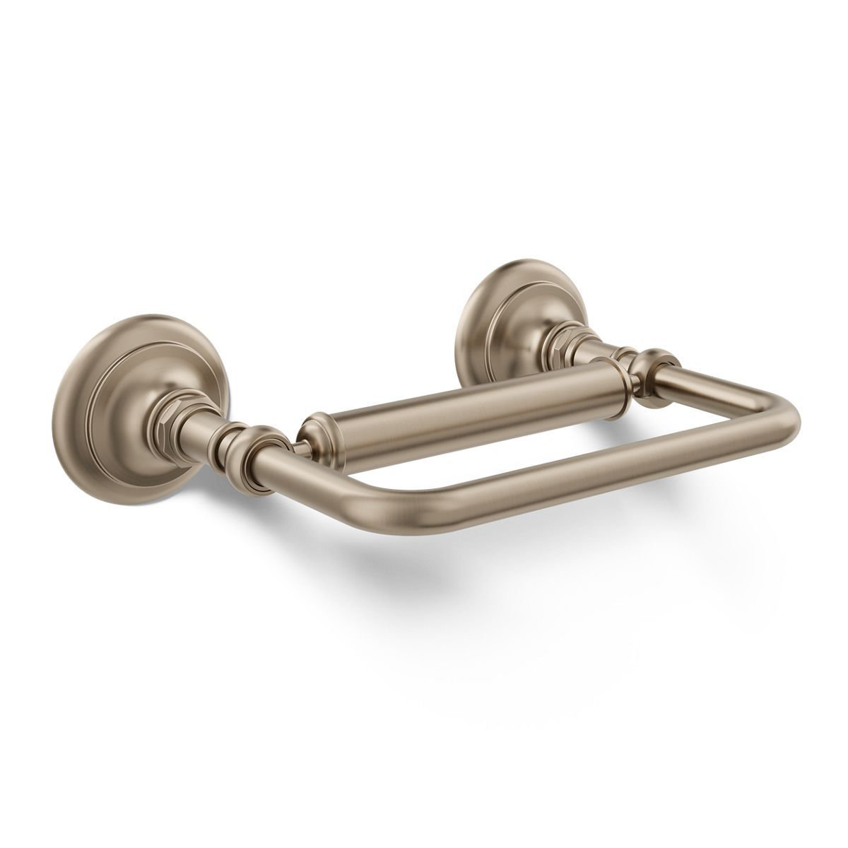 Artifacts Pivoting Toilet Paper Holder, Vibrant Brushed Bronze