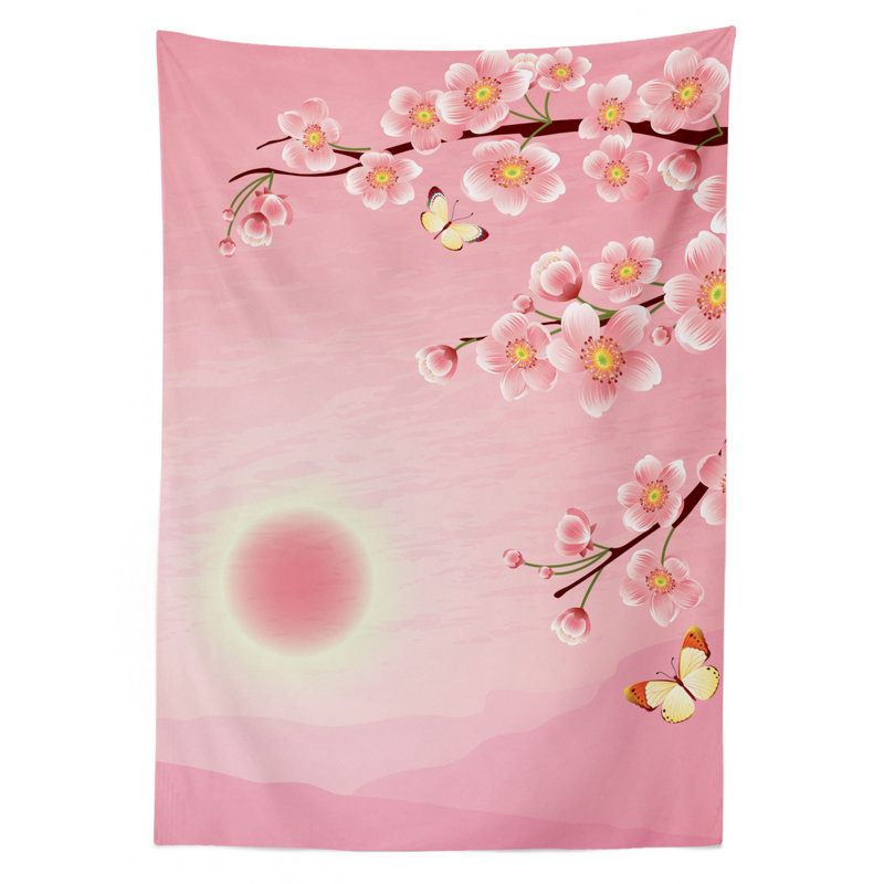 Asian Tablecloth, 70" L x 52" W
