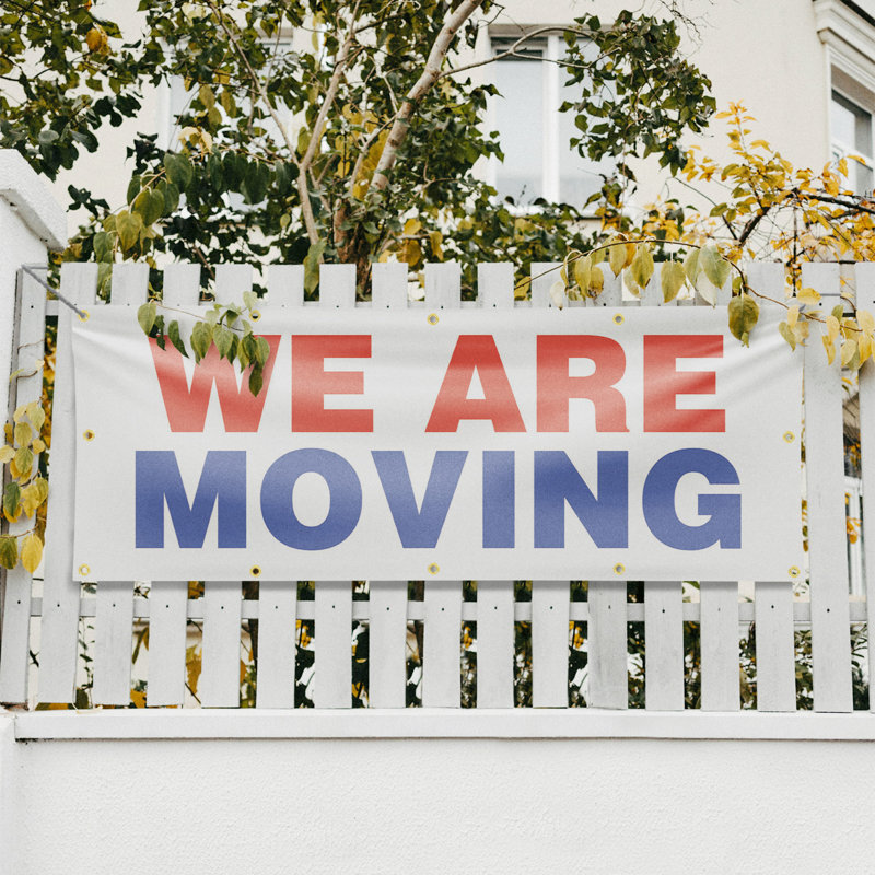 We Are Moving Banner