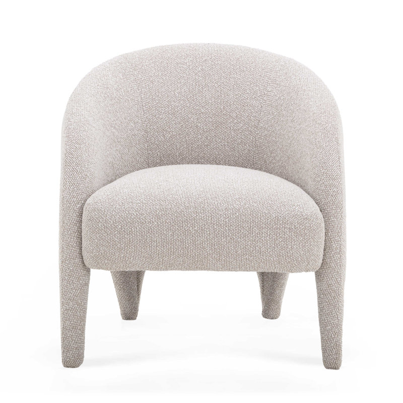Fauteuil d'appoint Kris, Gris